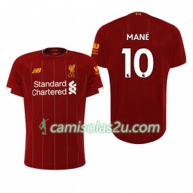 Camisolas de Futebol Liverpool Sadio Mane 10 Equipamento Principal 2019/20 Manga Curta